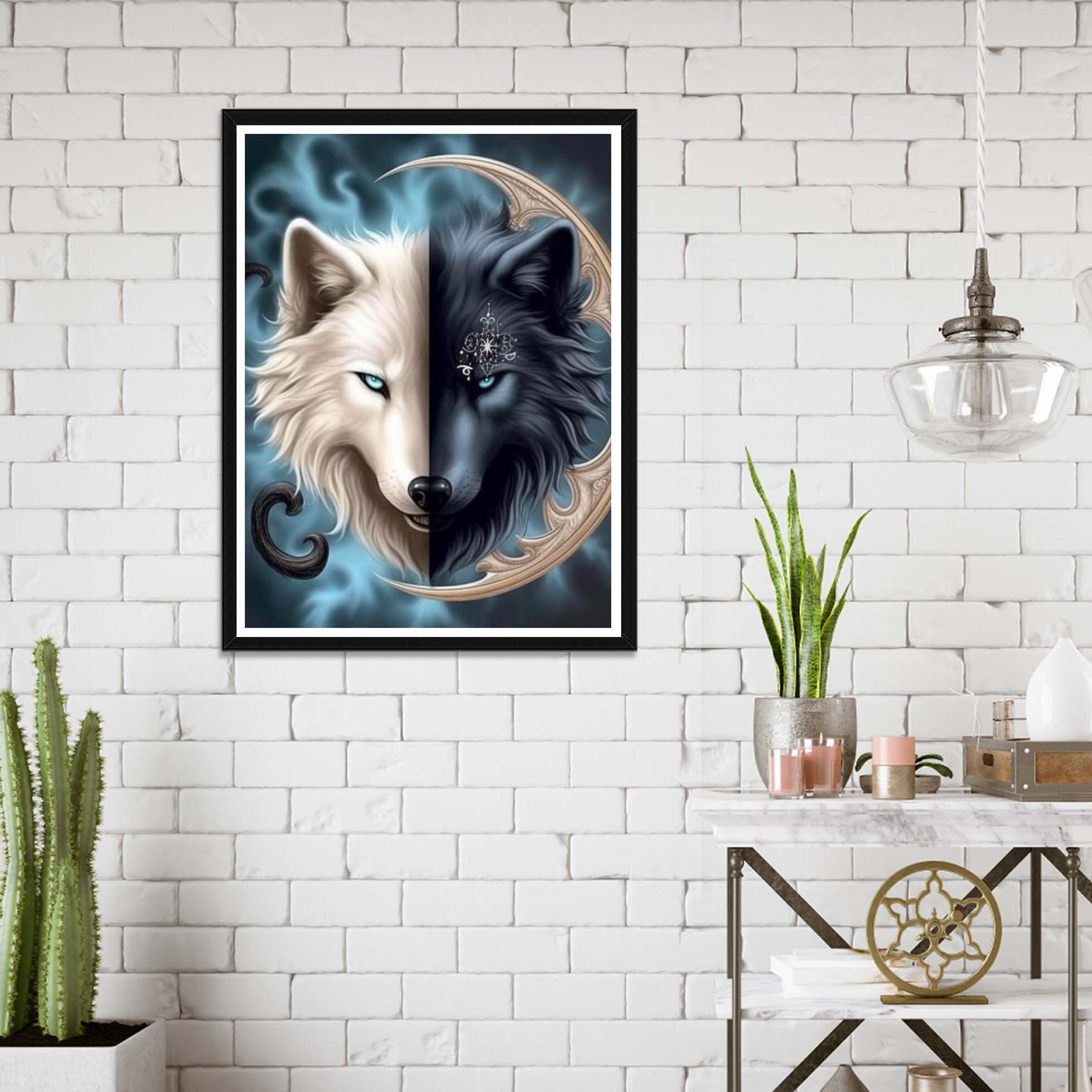 Amazon.com: Wergund 5D Diamond Painting Kits Wolf Animal, Diamond